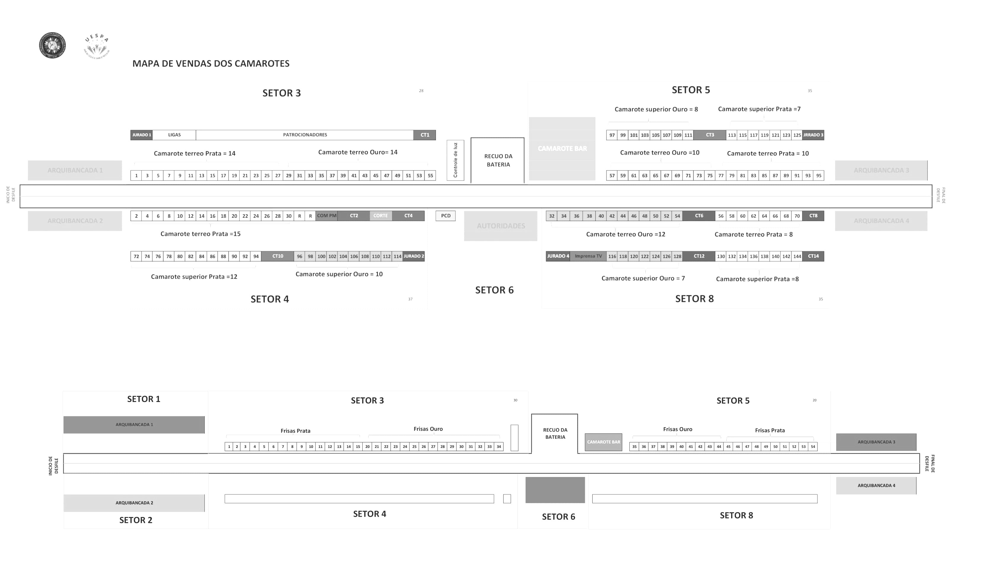 Plano del evento
